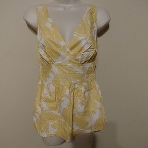 NWOT Merona Paisley Top